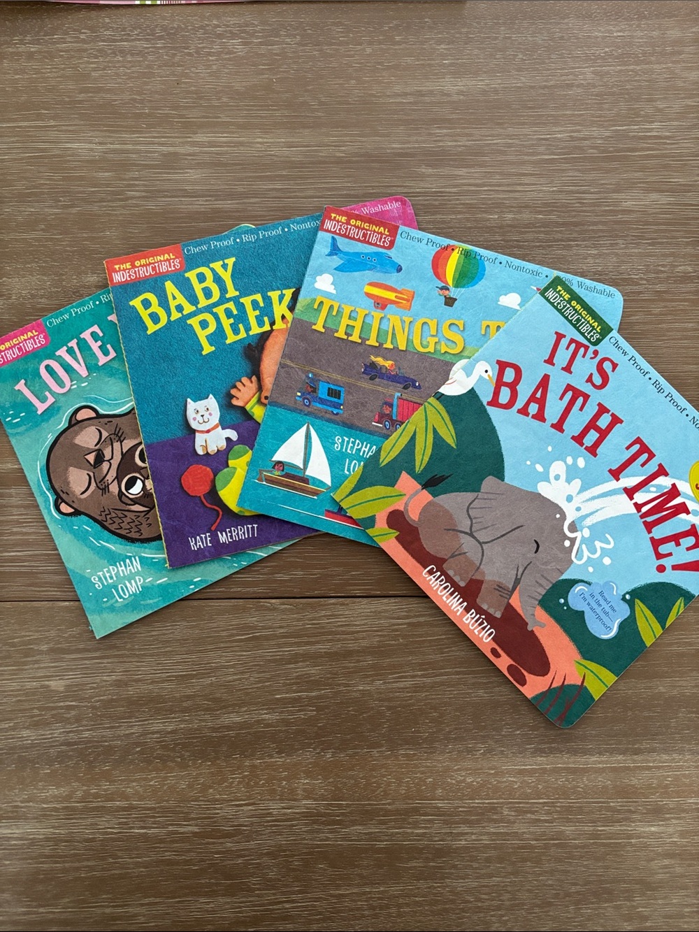 Indestructibles Baby Books Lot of 4 - Picture 3 of 3